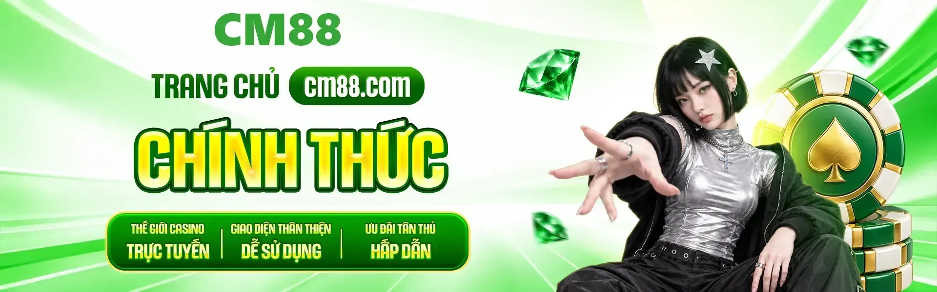 Phiên bản 3: CM88 – Điểm hẹn giải trí trực tuyến năm 2026, khuyến mãi nạp đầu 100%, đăng ký ngay nhận +68K trải nghiệm game đa dạng, bảo mật thông tin, giao dịch hiệu quả.